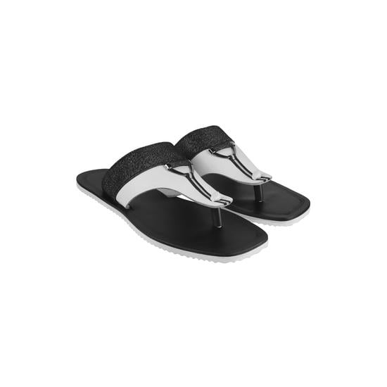 Men White Casual Slippers