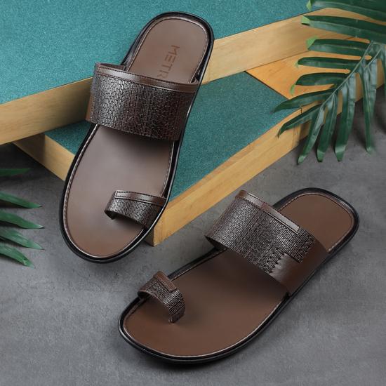 Men Brown Casual Sandals