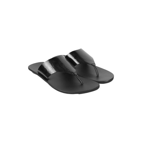 Men Black Casual Slippers