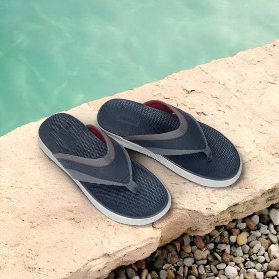 Men Blue Casual Slippers