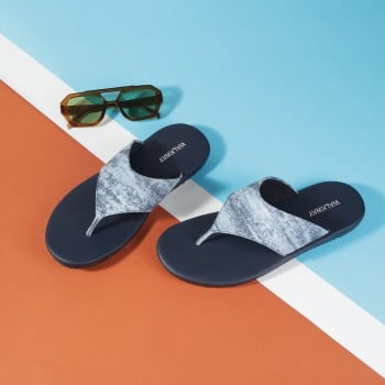 Walkway Men Blue Casual Slippers(SKU: 16-1049-45-41)