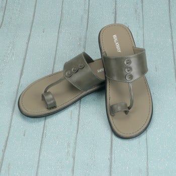 Walkway Men Green Ethnic Kolhapuris(SKU: 16-1181-21-40)
