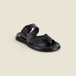 Men Black Casual Slippers