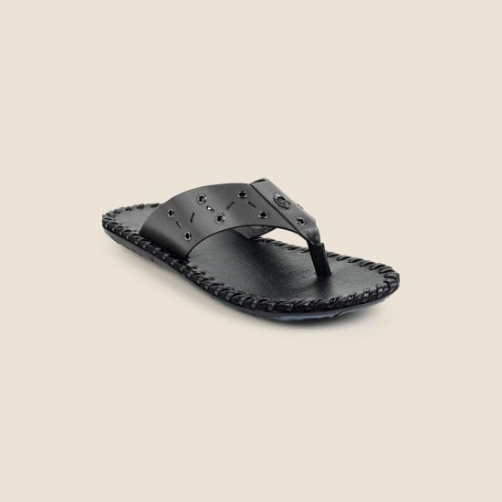 Men Grey Casual Slippers
