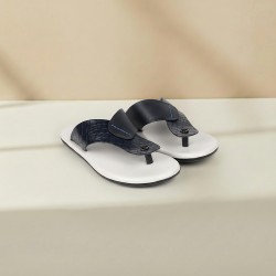 Men White Casual Slippers