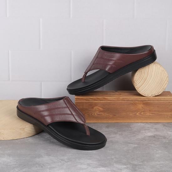 Men Wine Casual Slippers