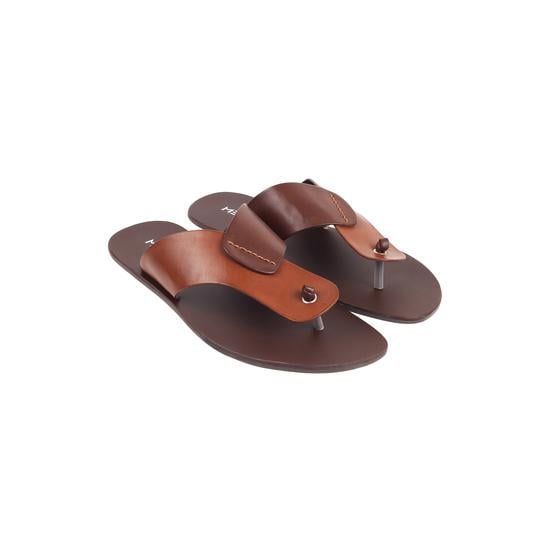 Men Tan Casual Slippers