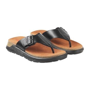 Metro Men Black Casual Slippers(SKU: 16-202-11-41)