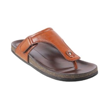 Walkway Men Tan Casual Slippers(SKU: 16-278-23-43)
