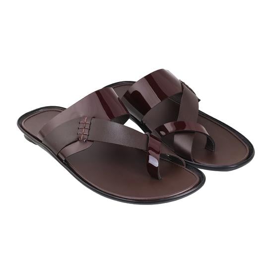 Men Brown Casual Slippers