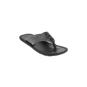 Metro Men Grey Casual Slippers(SKU: 16-432-14-40)