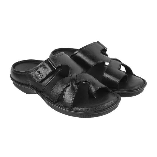 Men Black Casual Slippers