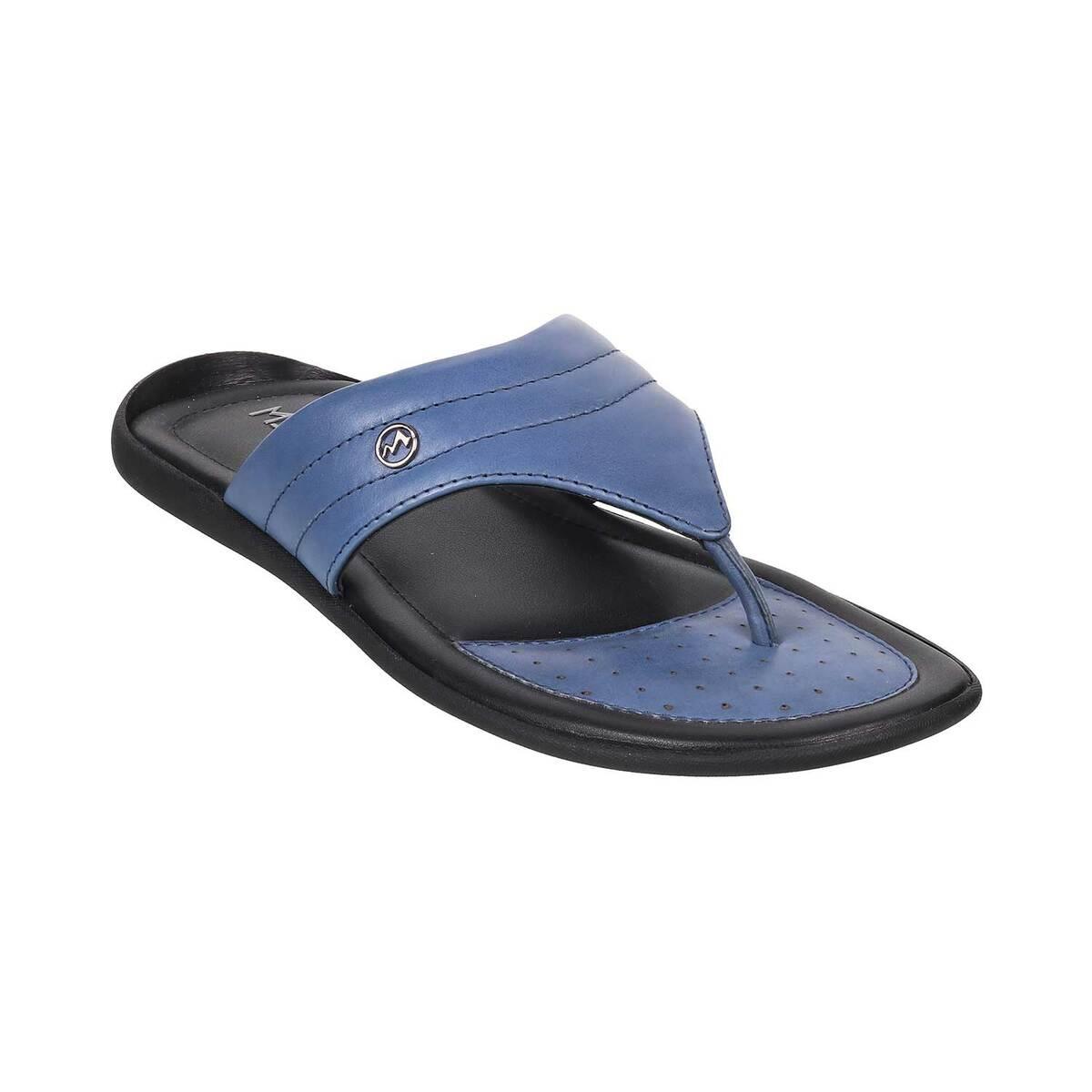 Buy Metro Light-Blue Casual Slippers 16-470 online | Metro Shoes