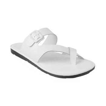 Buy Mochi White Cross Strap Sandals for Men at Best Price @ Tata CLiQ