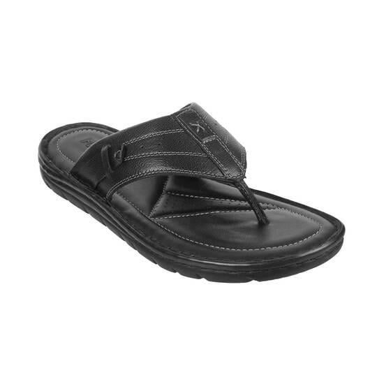 Men Black Casual Slippers