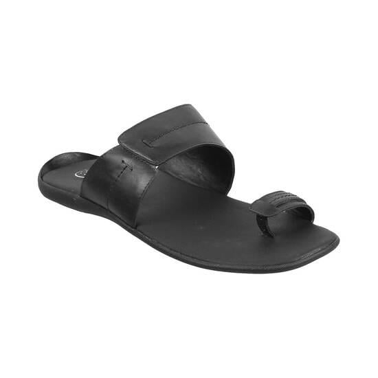 Men Black Casual Slippers