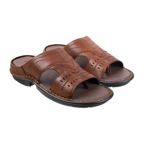 Men Tan Casual Slippers