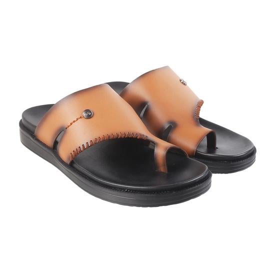 Men Tan Casual Slippers