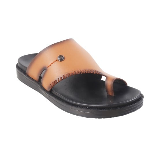 Men Tan Casual Slippers