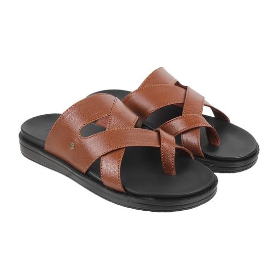 Men Tan Casual Slippers