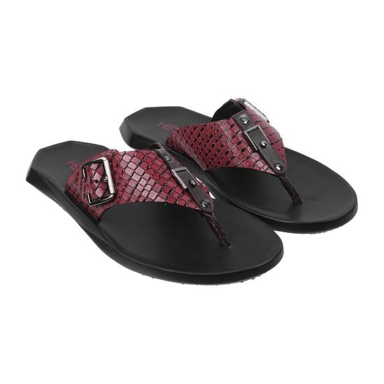 Men Wine Casual Slippers