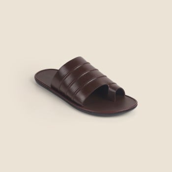 Metro Men Wine Casual Slippers(SKU: 16-732-58-40)