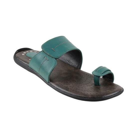 Metro Green Casual Slippers