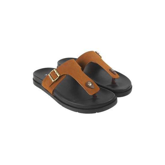 Men Tan Casual Slippers