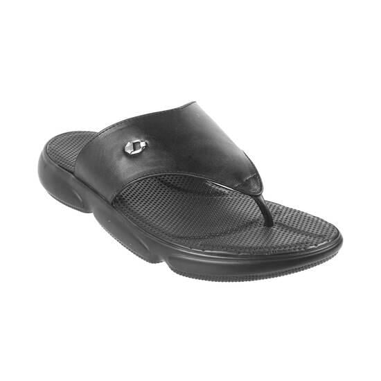 Men Black Casual Slippers