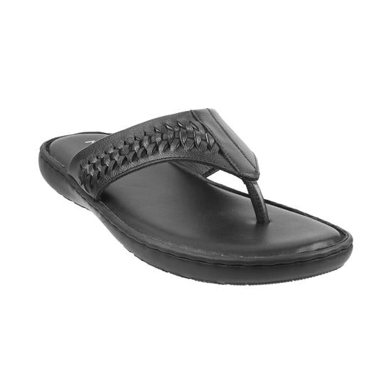 Men Black Casual Slippers