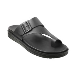 Men Black Casual Slippers