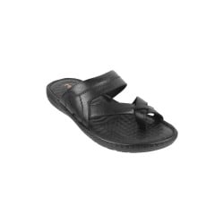Men Black Casual Slippers