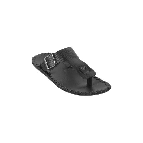 Men Black Casual Slippers