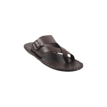 Metro Men Brown Casual Slippers(SKU: 16-859-12-40)