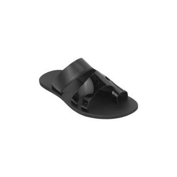 Metro Men Black Casual Slippers(SKU: 16-890-11-40)