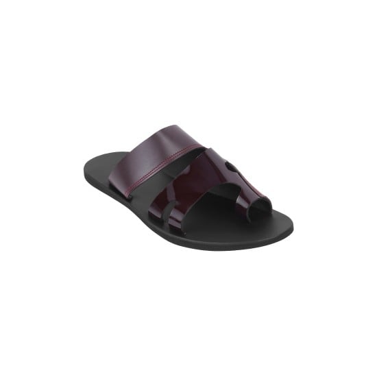 Men Wine Casual Slippers