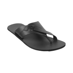 Men Black Casual Slippers