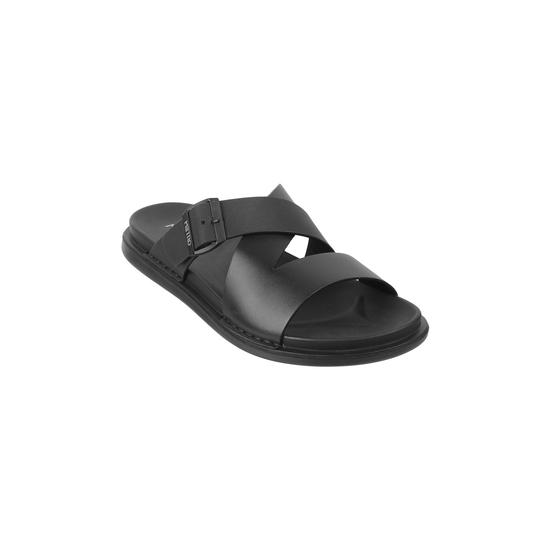 Men Black Casual Slippers