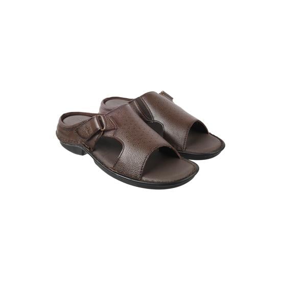 Men Brown Casual Slippers