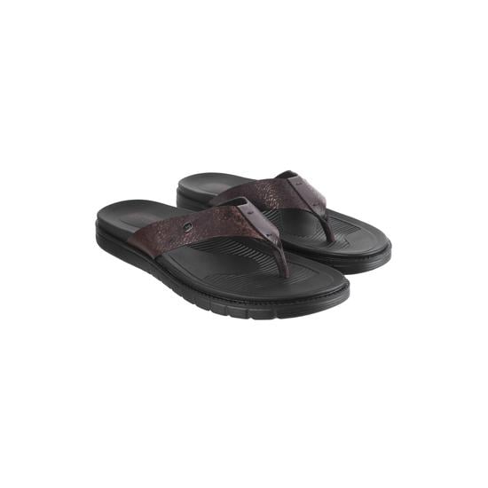 Men Brown Casual Slippers