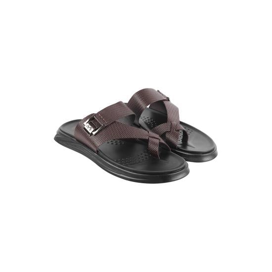 Men Brown Casual Slippers