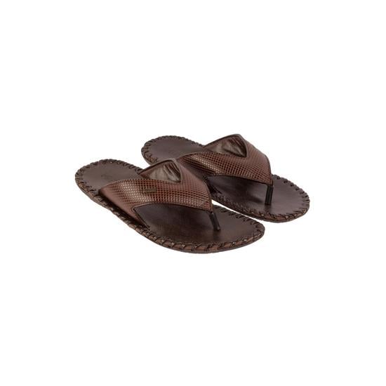 Men Brown Casual Slippers