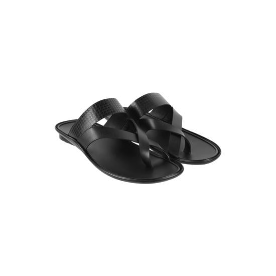 Men Black Casual Slippers