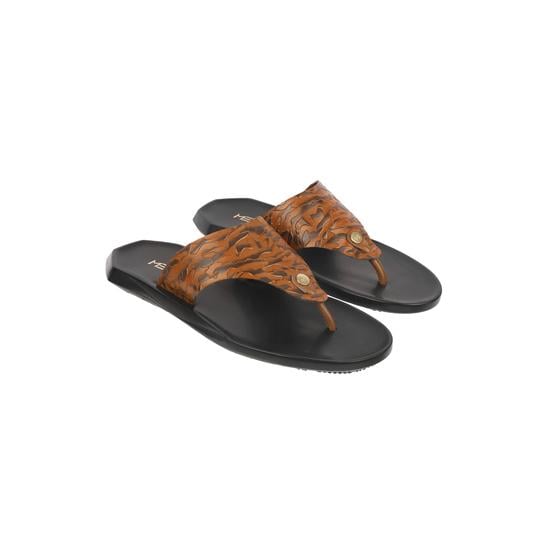 Men Tan Casual Slippers