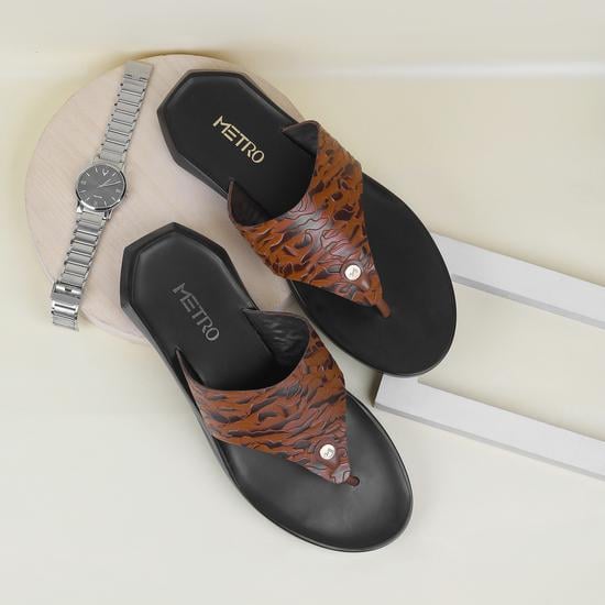 Men Tan Casual Sandals