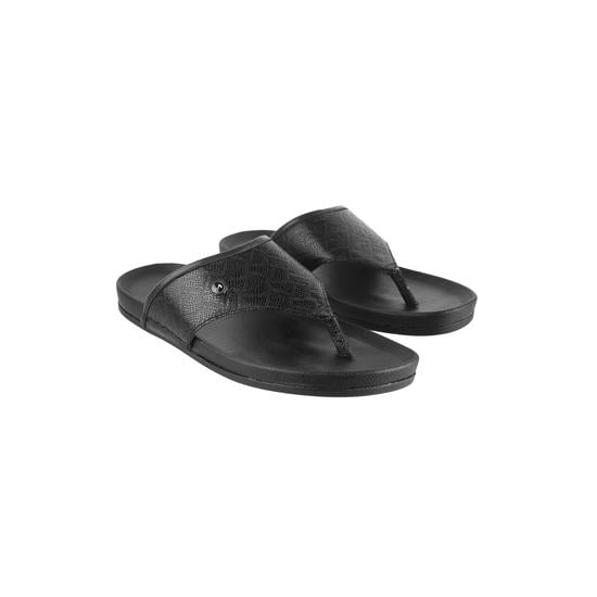 Men Black Casual Slippers