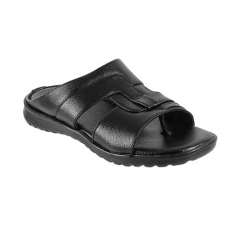 Walkway Men Black Casual Slip Ons(SKU: 16-9721-11-40)