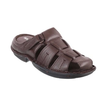 Walkway Men Brown Casual Slip Ons(SKU: 16-97368-12-42)