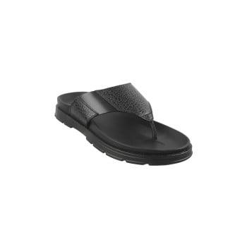 Metro Men Black Casual Slippers(SKU: 16-977-11-45)