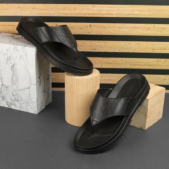 Men Black Casual Sandals